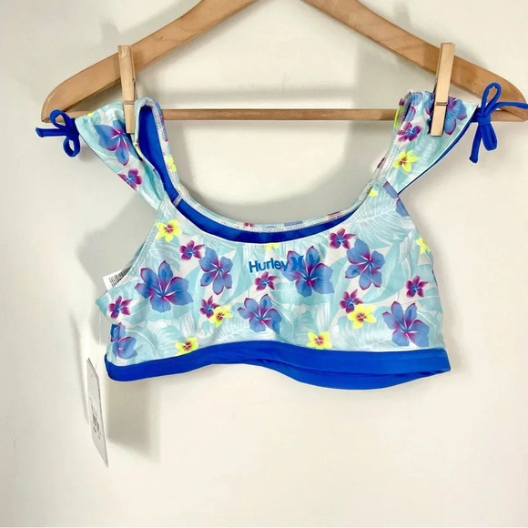 Hurley Girl's UPF 50+ Bikini Swimsuit  Set - Picture 4 of 10